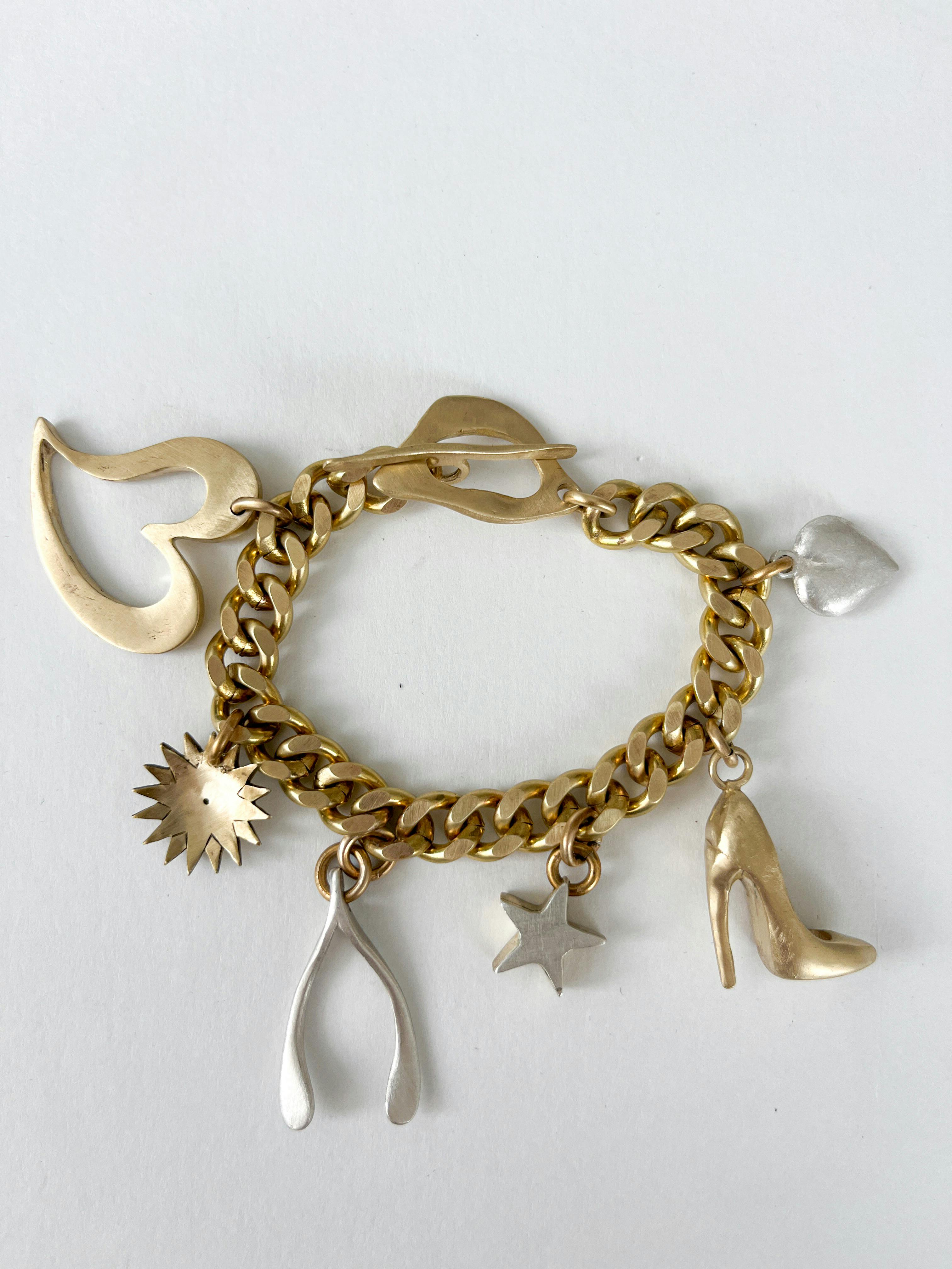 JG charm bracelet, a product by Jenny Greco Jewellery