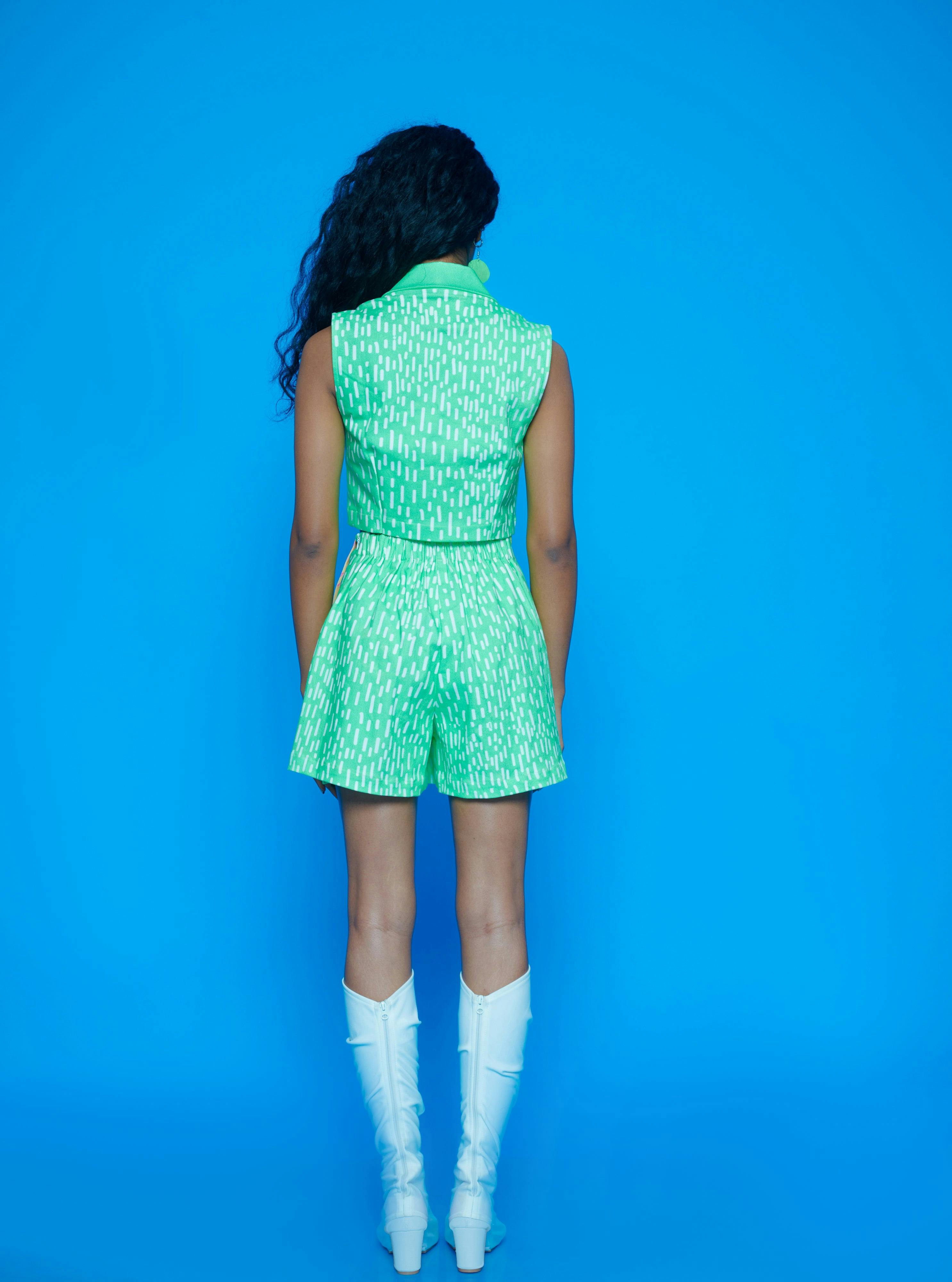 Thumbnail preview #3 for SPICY MINT SKORT- PART OF SET
