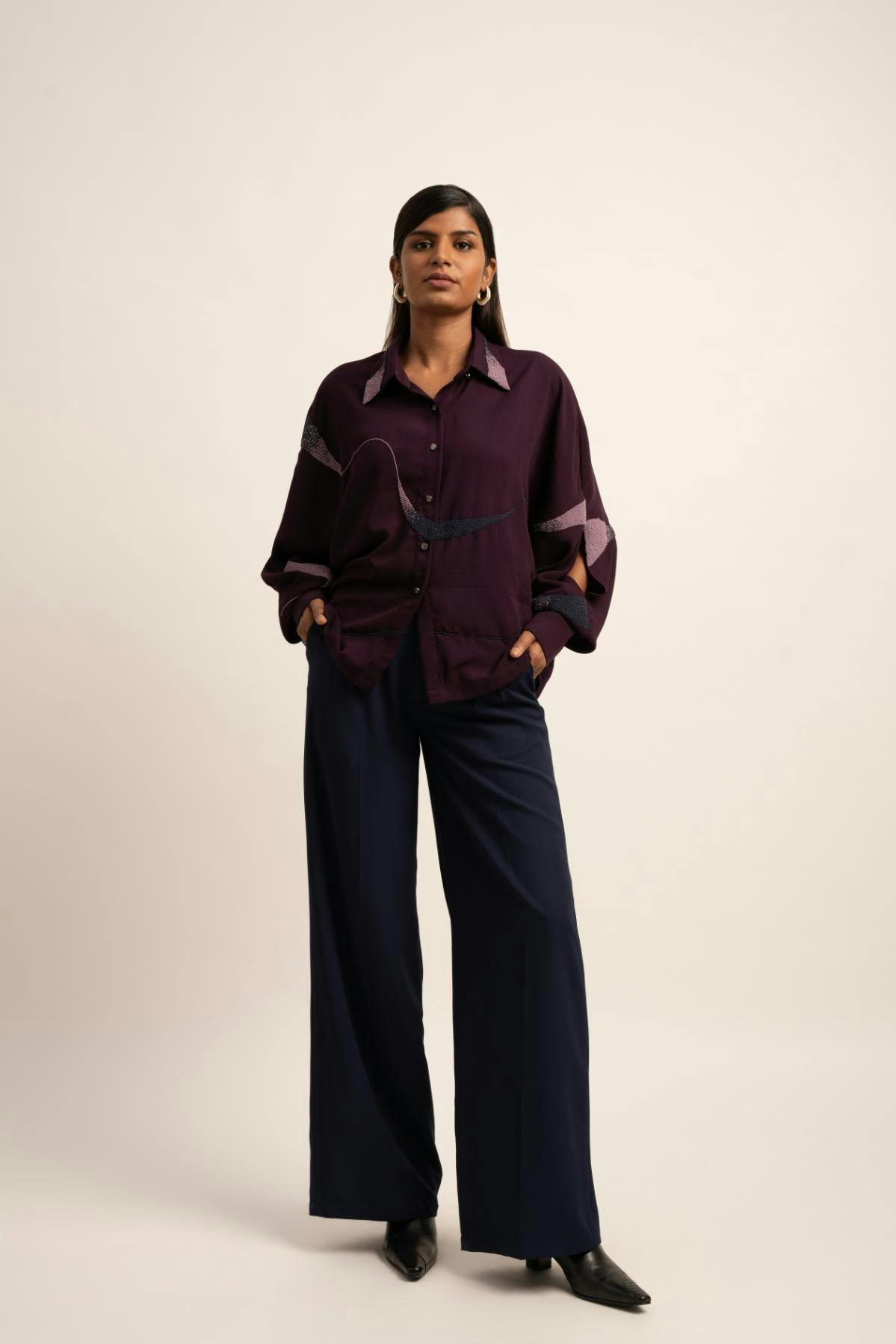 The Deep Blue Trousers, a product by Siddhant Agrawal Label