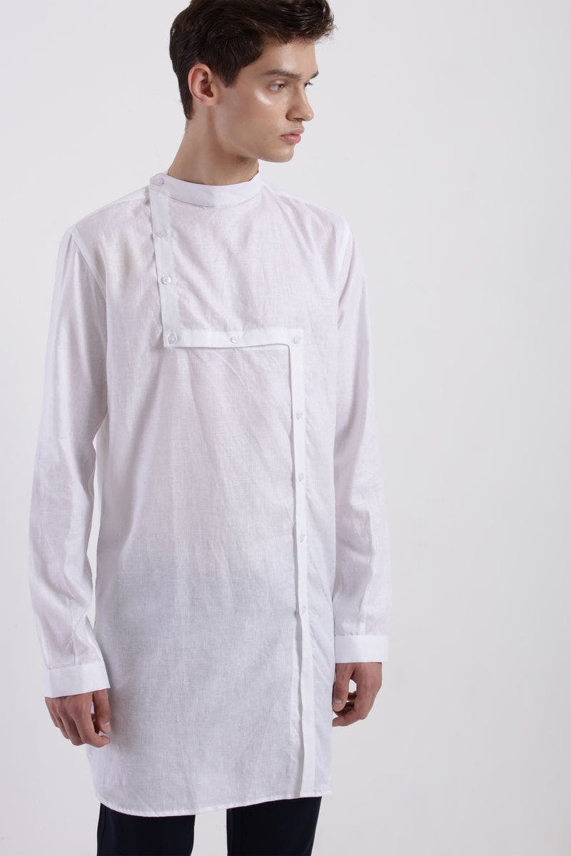EARL KURTA - WHITE, a product by Son of a Noble