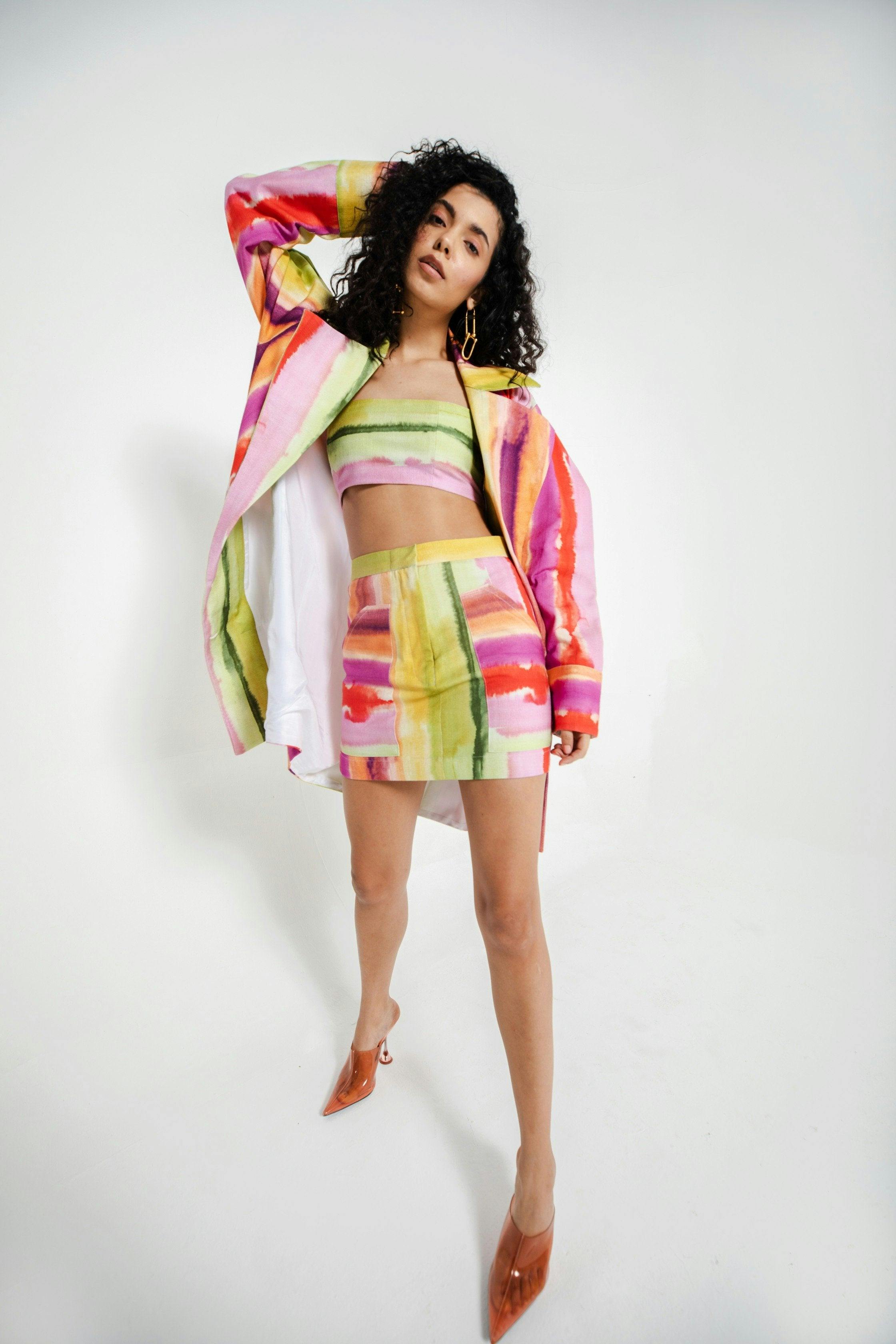 Thumbnail preview #2 for Rainbow Co-ord - 01