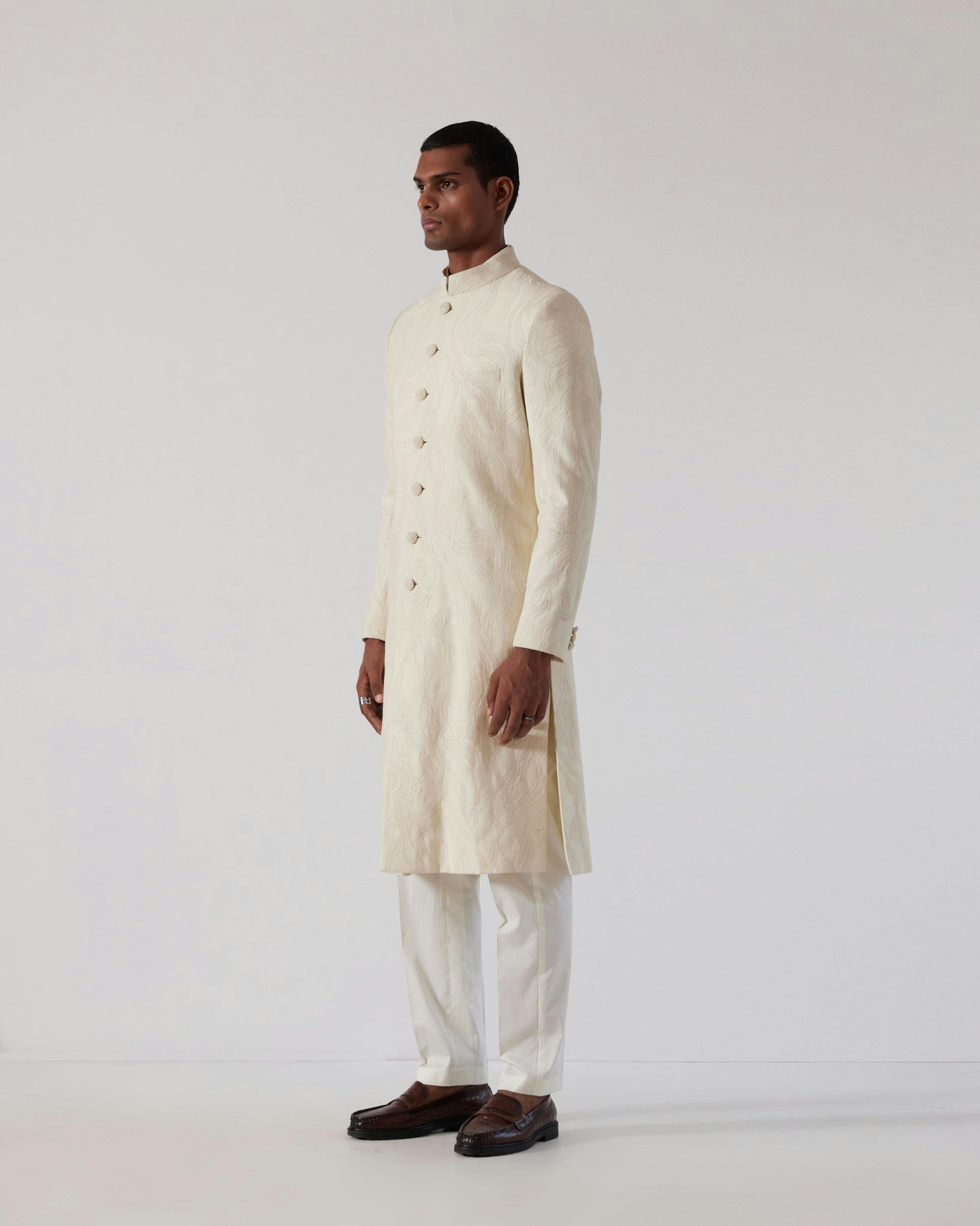 Thumbnail preview #1 for Infinity Embroidered Sherwani