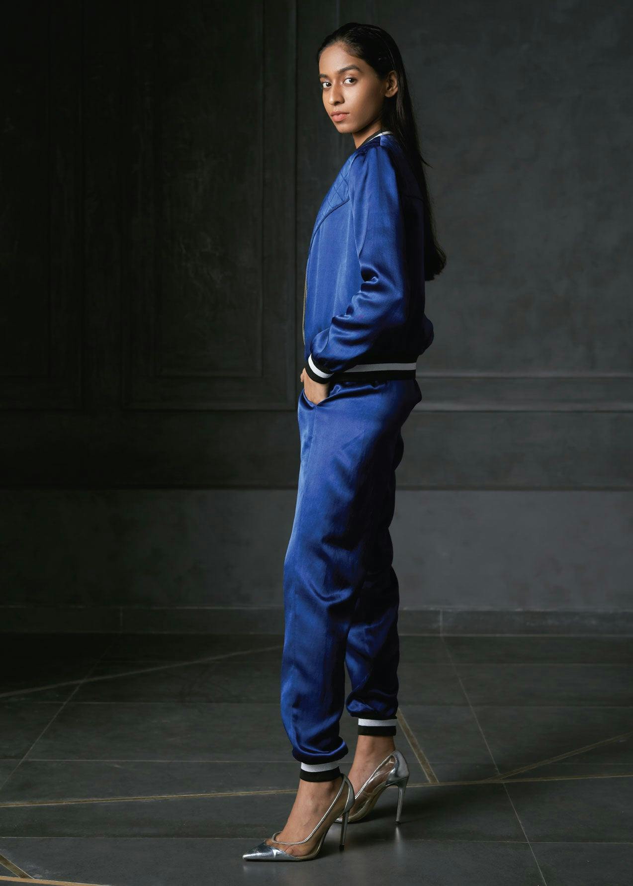 Cobalt Plain Joggers, a product by Redefine by RD
