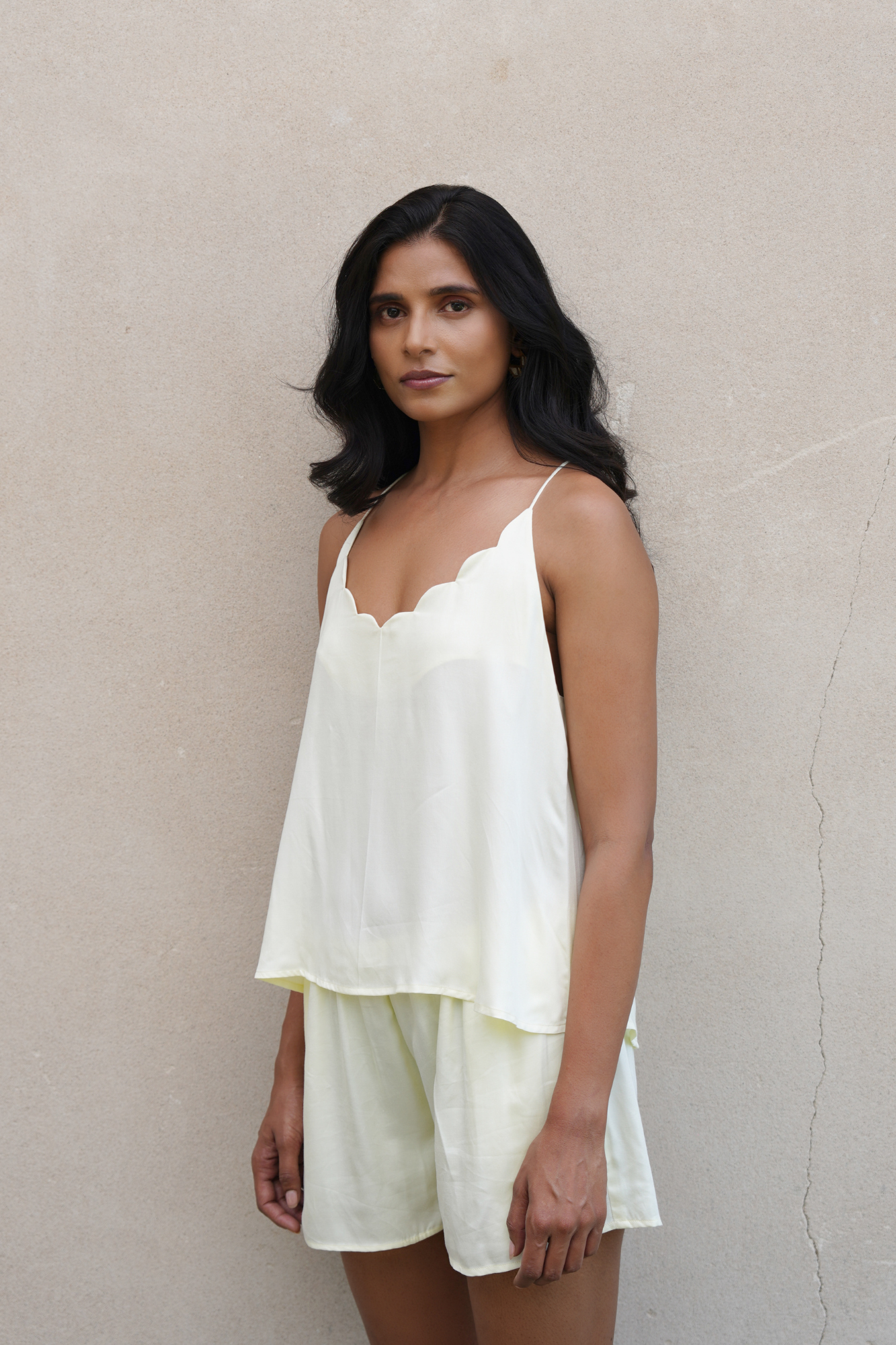 Ivory Yellow Camisole Top, a product by Sleeplove