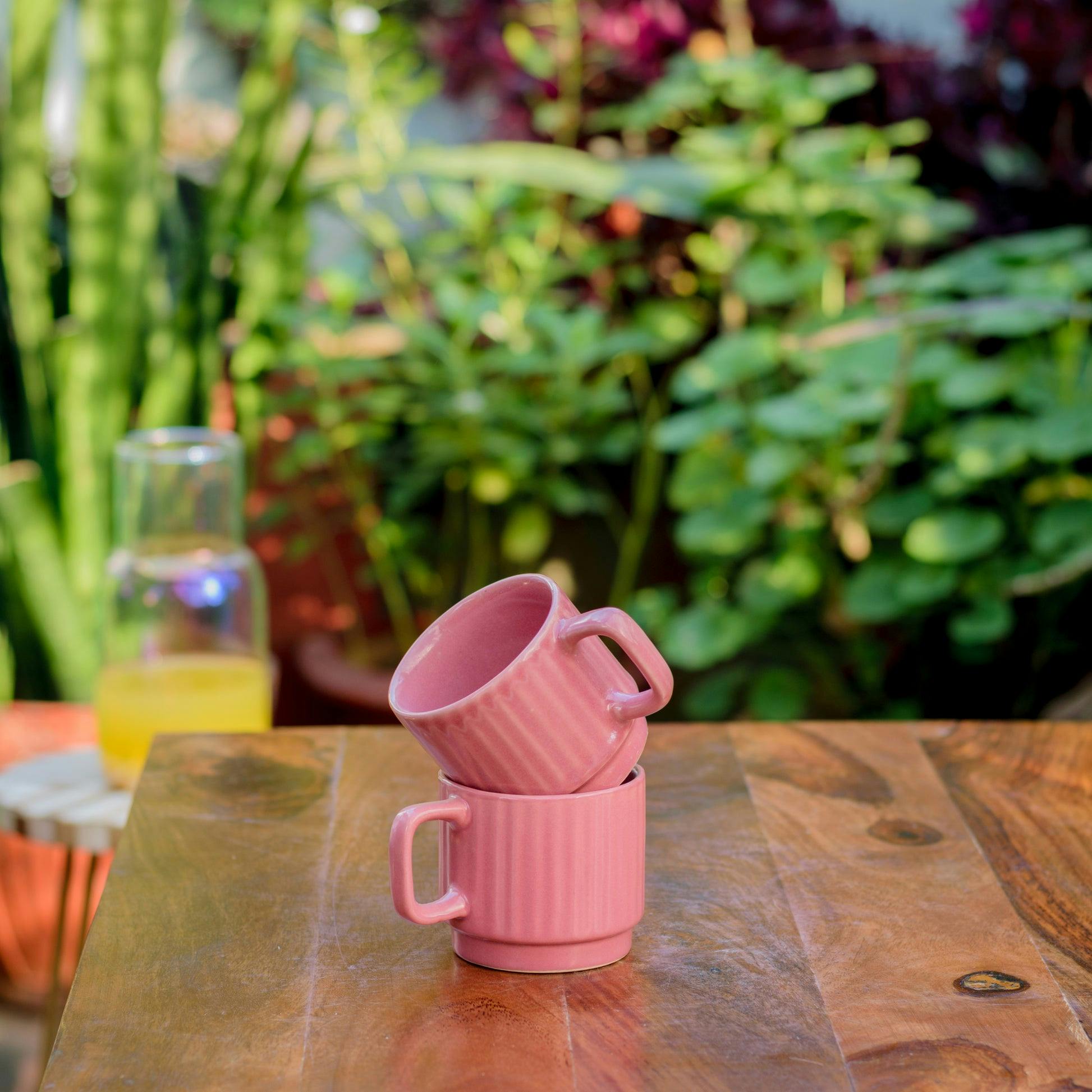Kai Mugs - Pink set of 2, a product by Oh Yay project