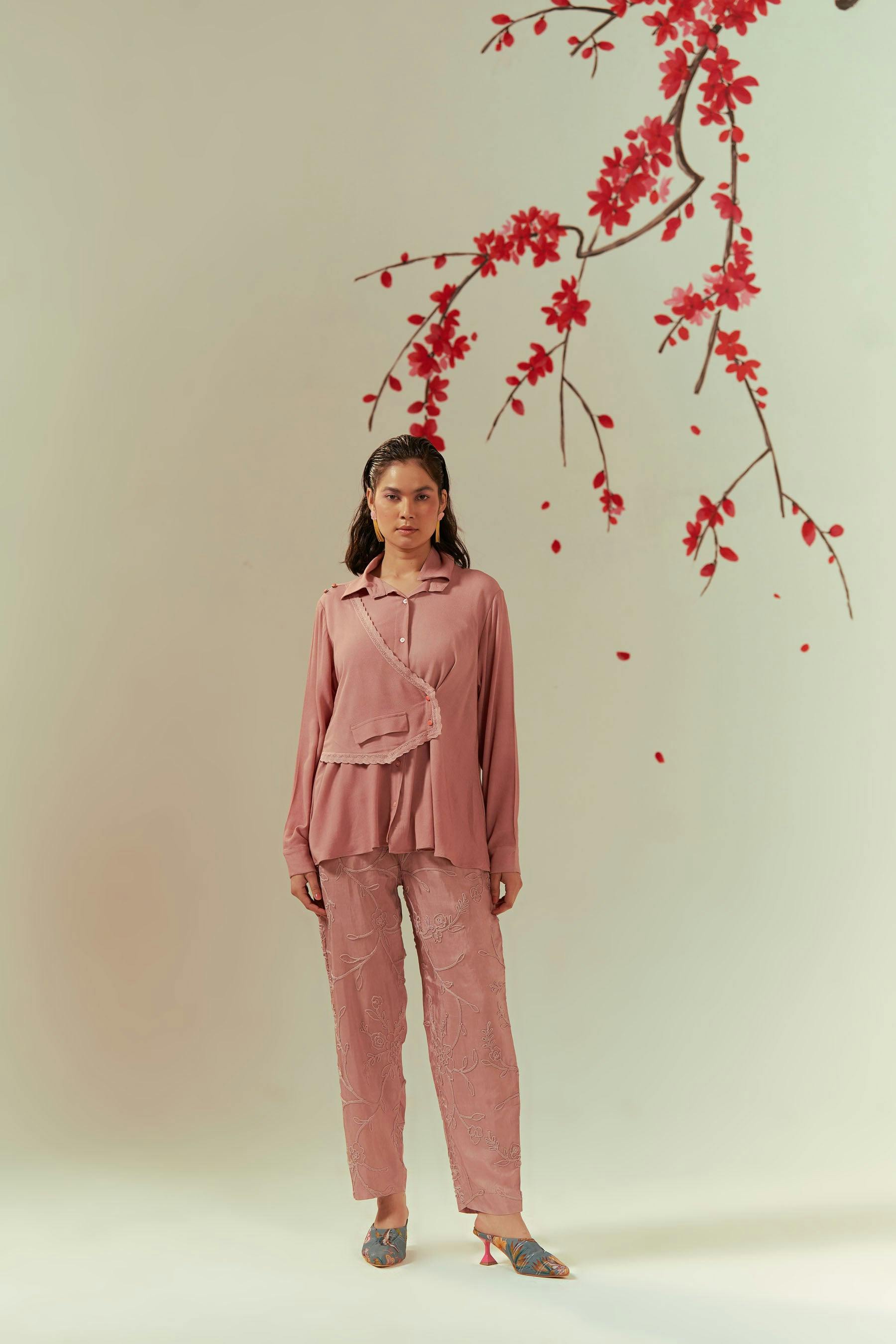 Zen Peach Co-ord Set, a product by COEUR by Ankita Khurana