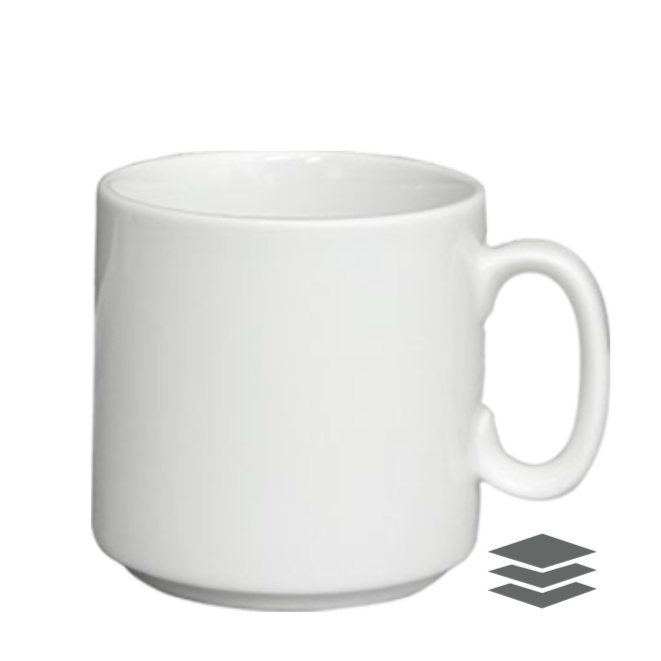 Classic  Mug 11 oz - Pack of 6, a product by The Table Company
