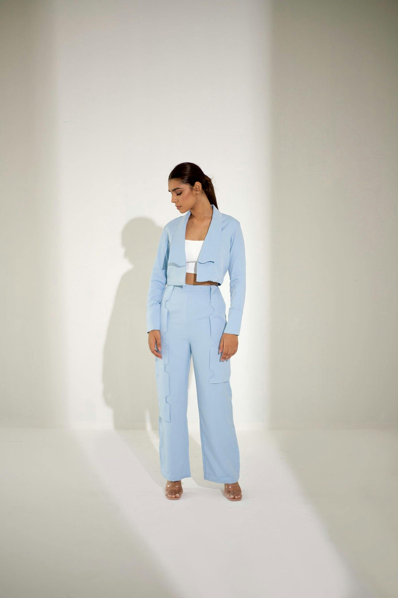 Thumbnail preview #1 for Light blue co-ord set