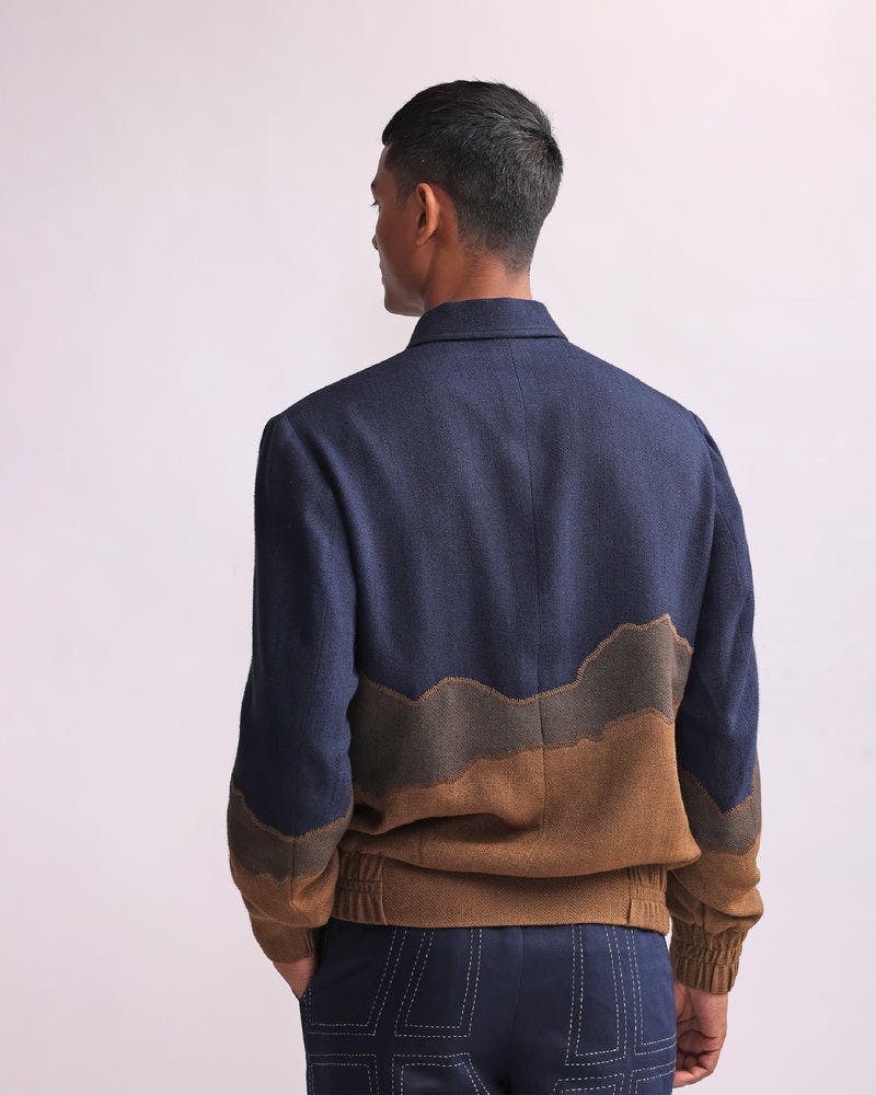 Thumbnail preview #2 for PATCHWORK GRADIENT JACKET