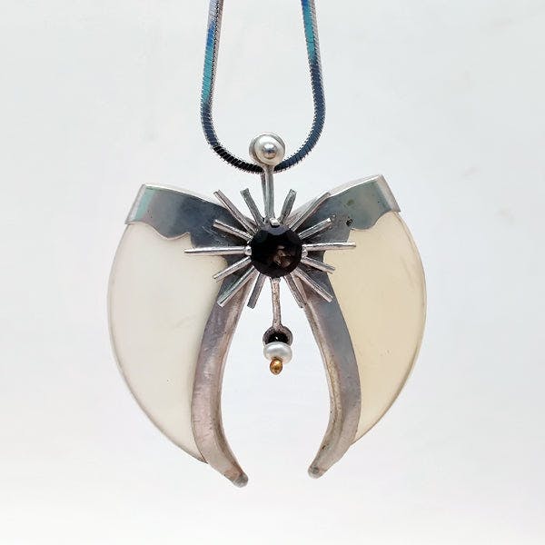 Thumbnail preview #2 for AVANI Faux Tiger Claw Sunburst Pendant (without chain)