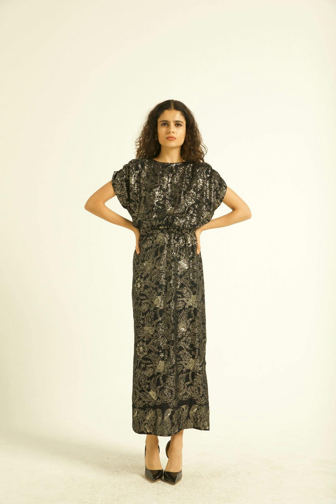 Paisley Sequin Dress, a product by Dash & Dot