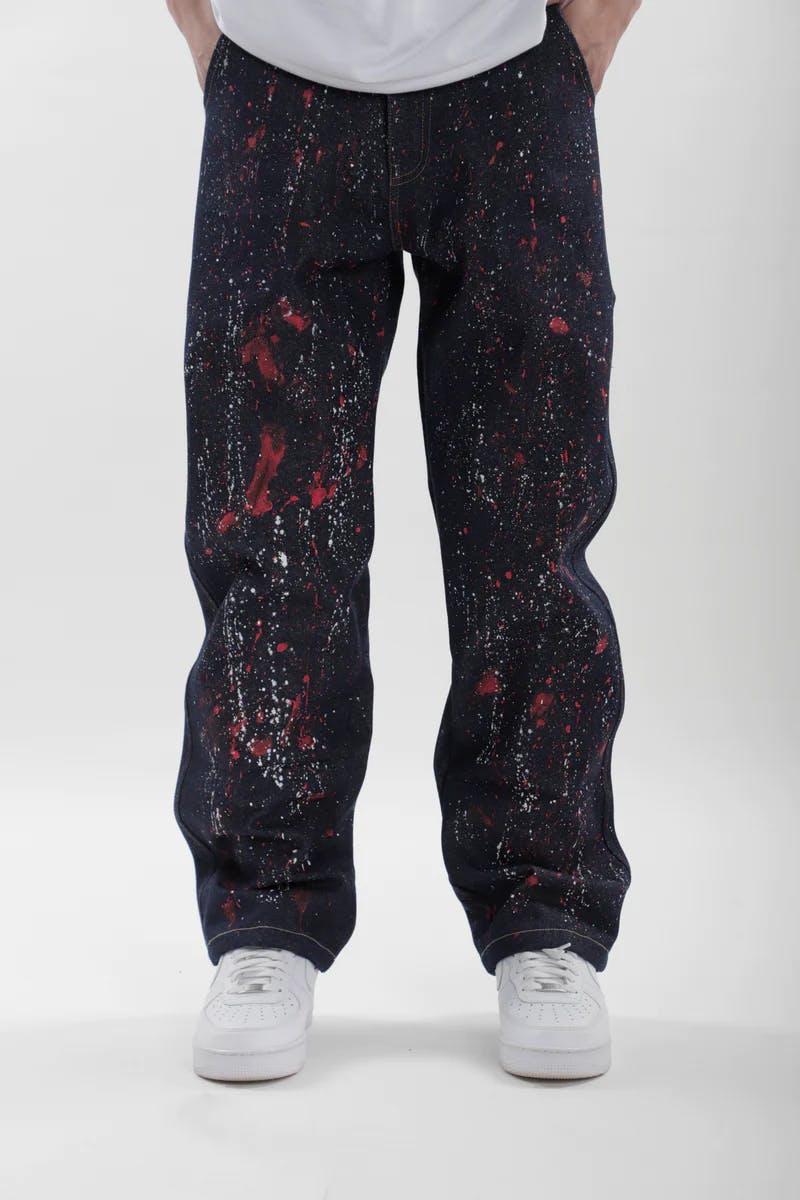 Splatter Denim Jeans, a product by TOFFLE