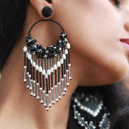 Gisele Earrings, a product by Label Pooja Rohra