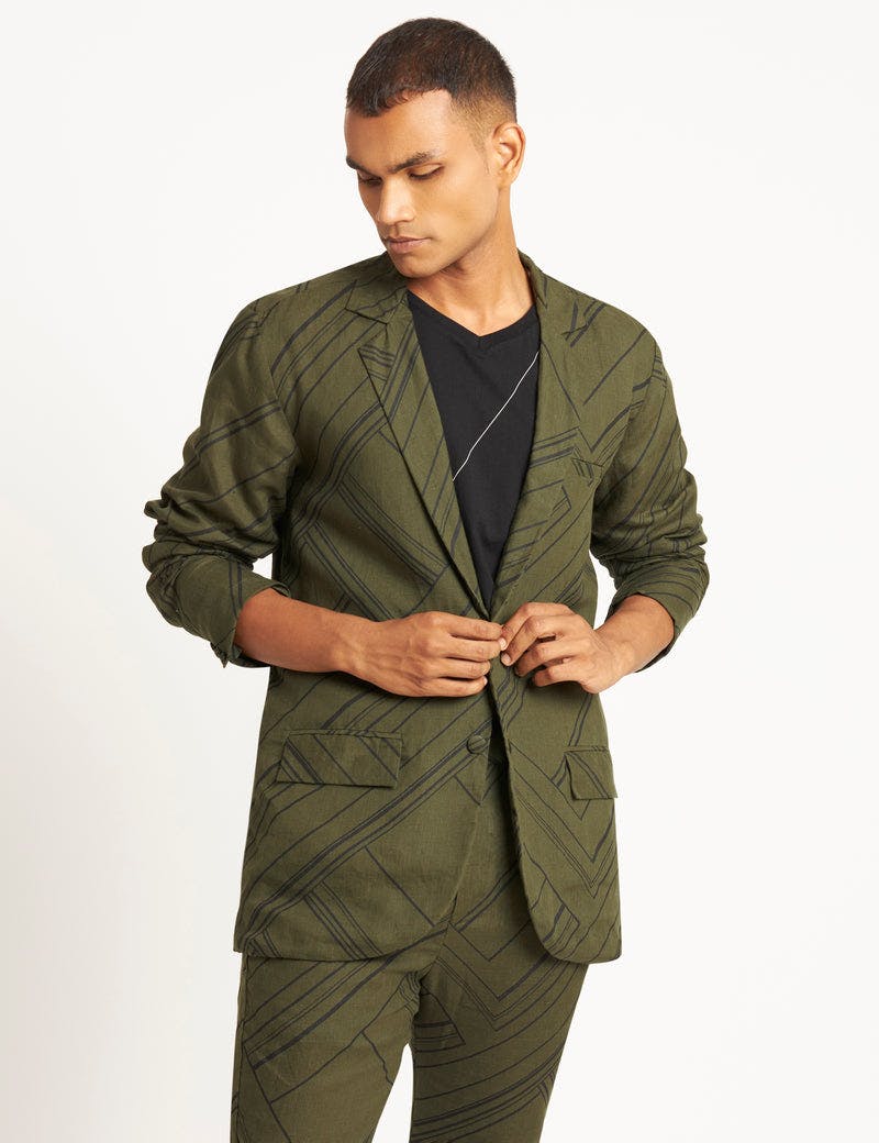 AGAM - JACKET - TILT - GREEN, a product by Son of a Noble
