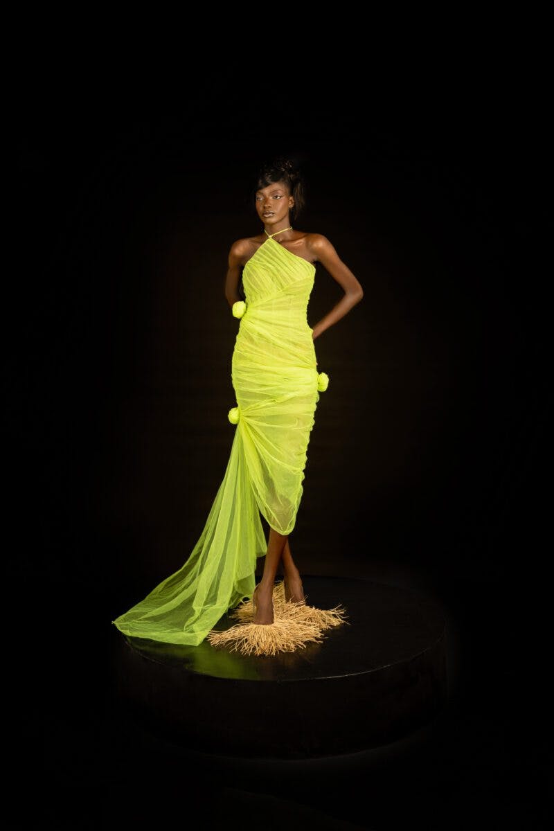 Chartreuse Dress, a product by Fruché