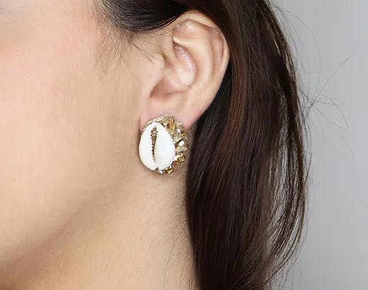 Dune Earrings, a product by Label Pooja Rohra