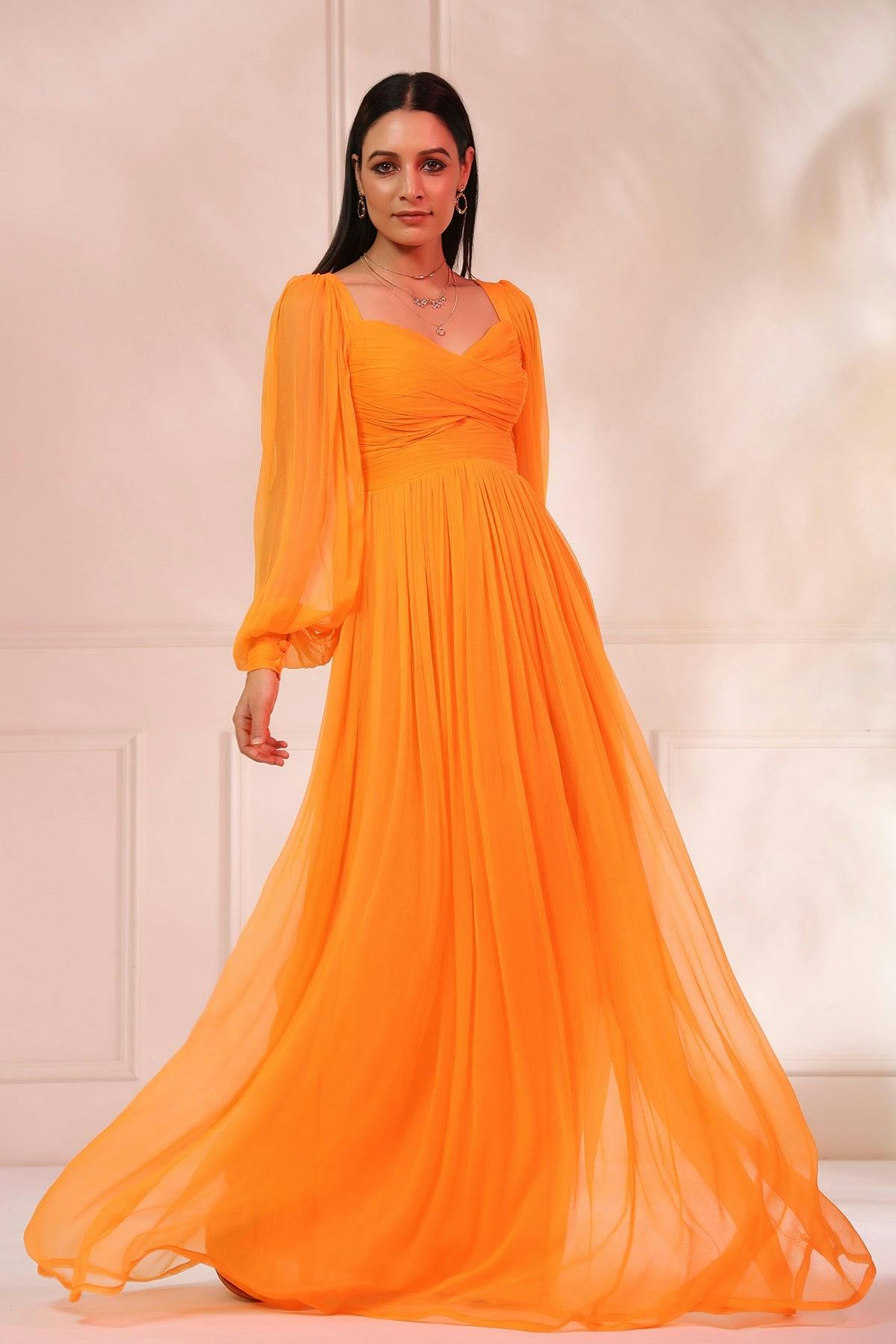 Grace Orange dress, a product by Baise Gaba
