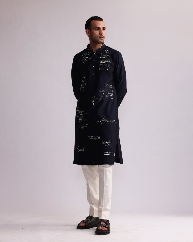 ASEMIC PLACEMENT KURTA, a product by Country Made