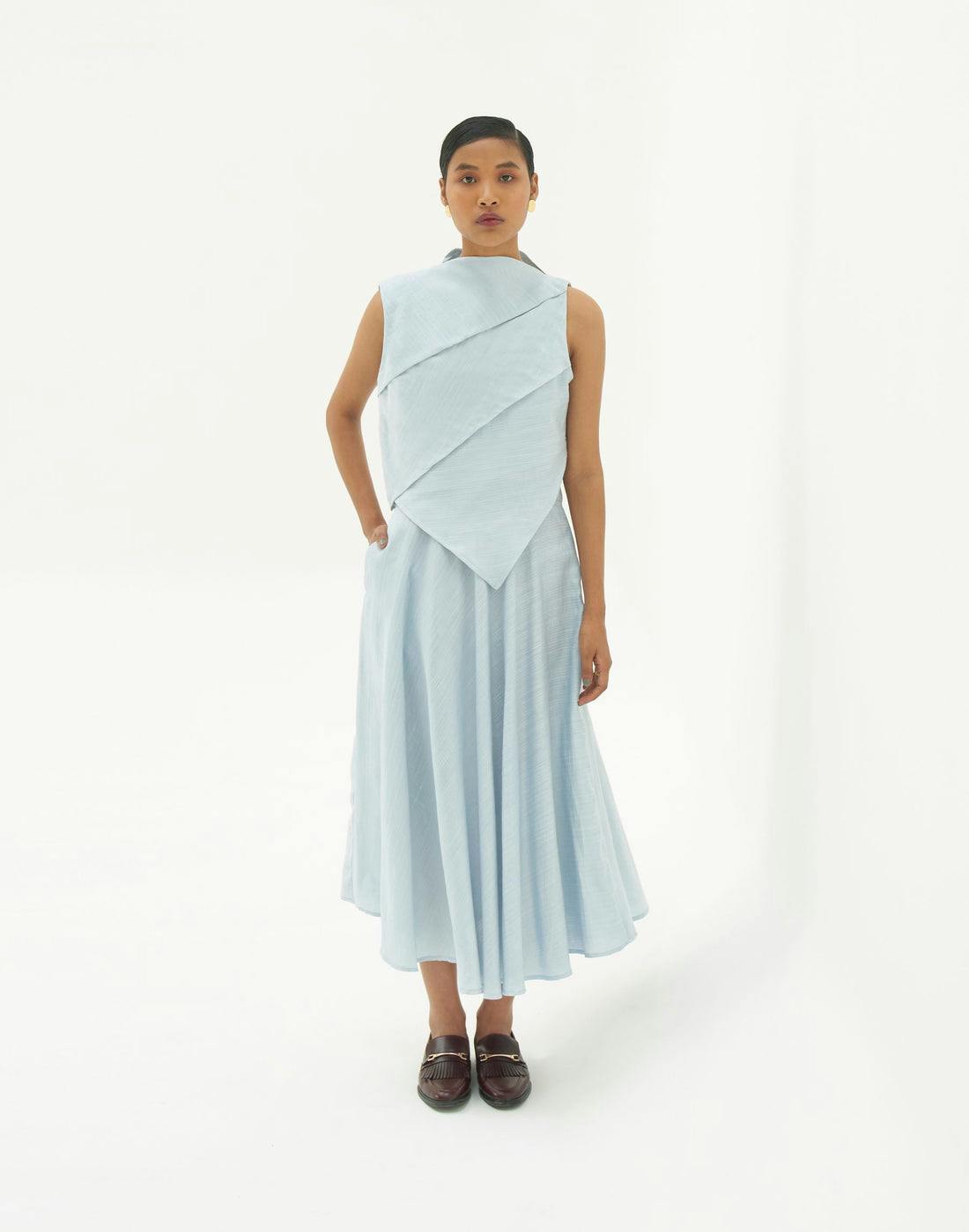 Powder blue dress, a product by Corpora Studio
