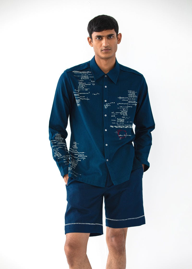 ASEMIC FULL-SLEEVED SHIRT, a product by Country Made