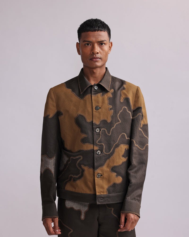 Thumbnail preview #3 for NML CAMO PATCHWORK JACKET
