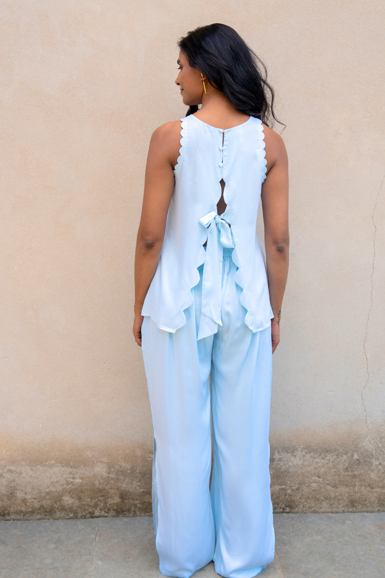 Thumbnail preview #2 for Bit of Blue Back knot Co-ord