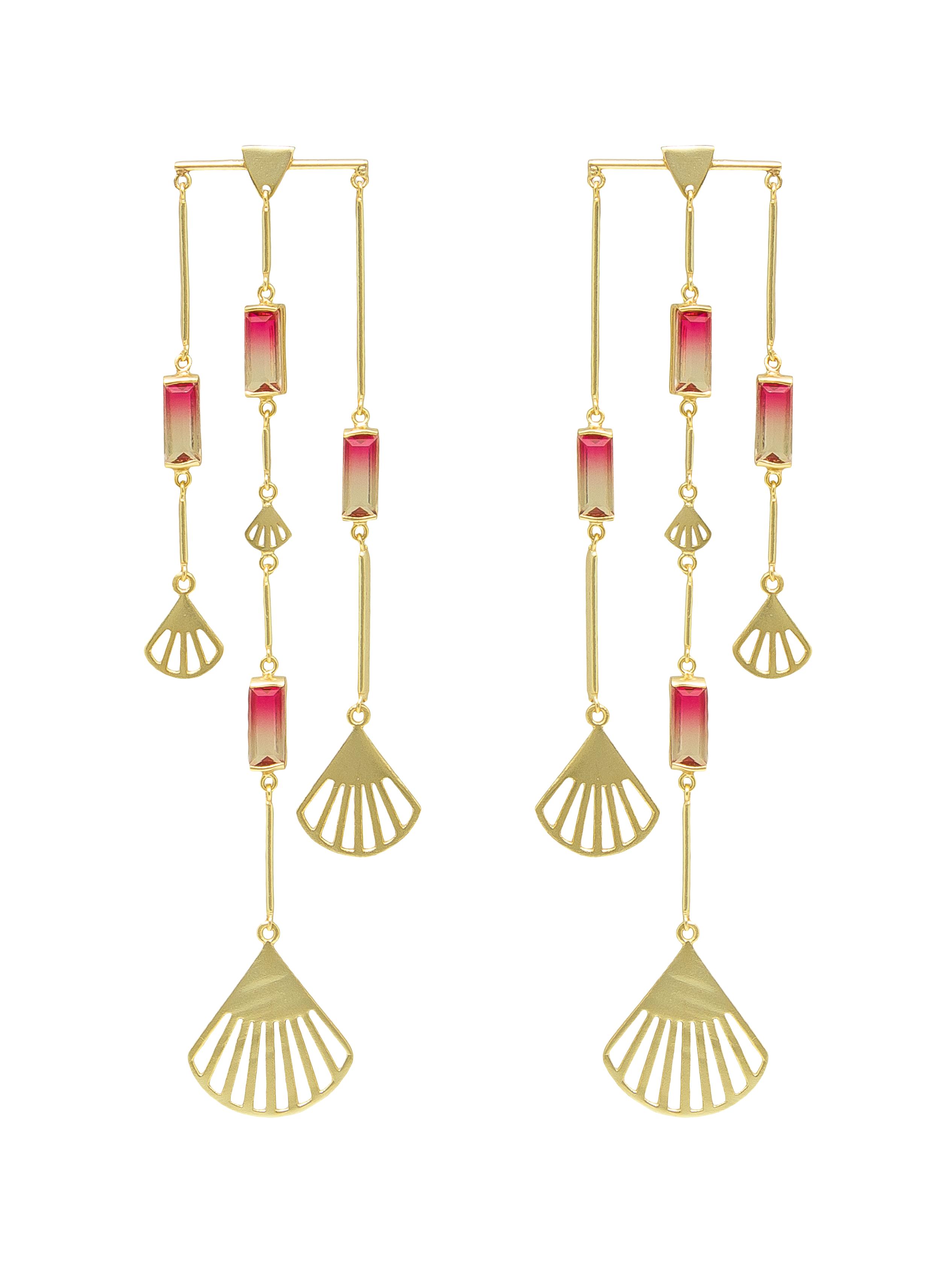 MELON DEW CHANDELIER EARRING, a product by Antarez
