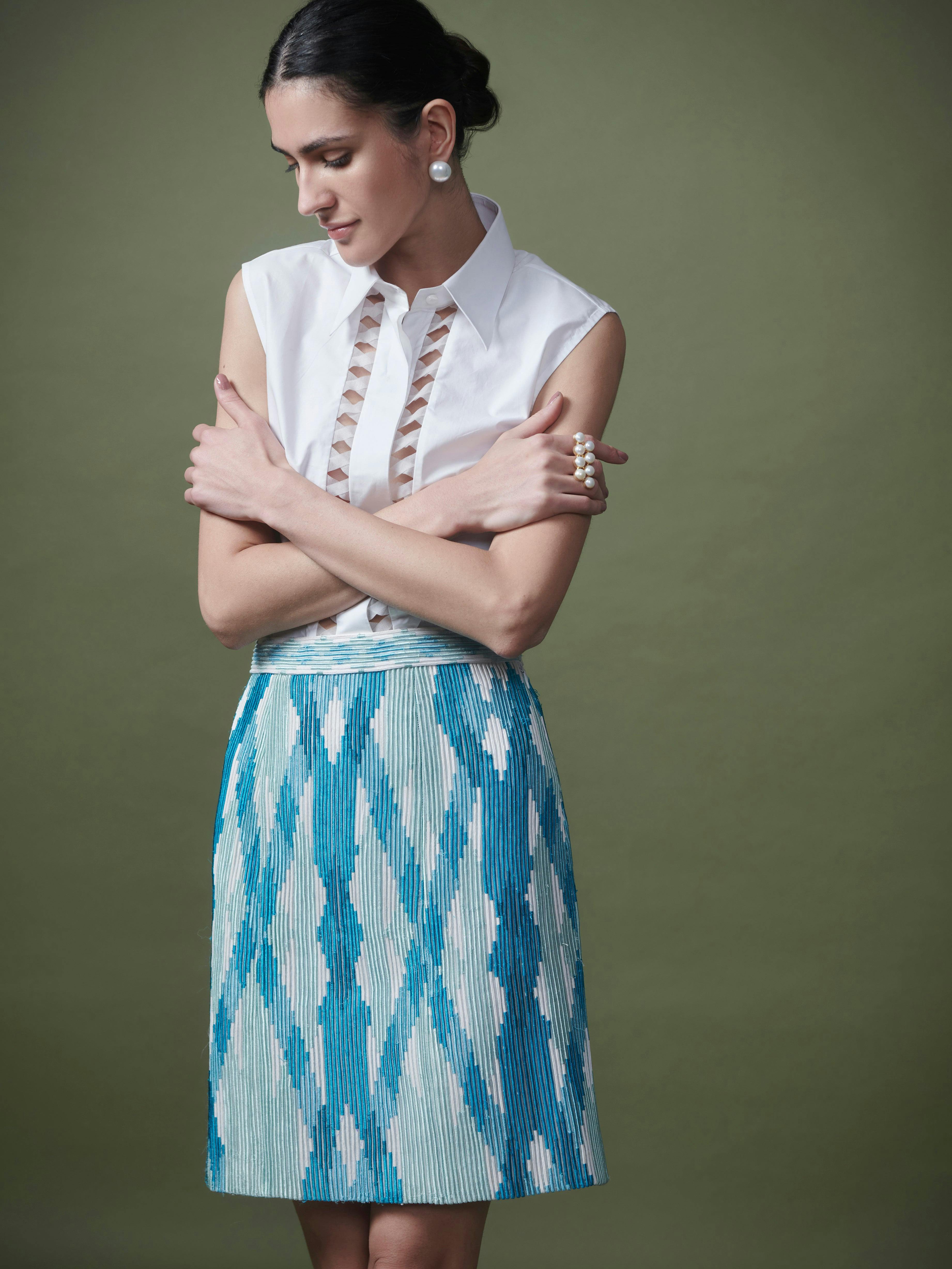 Corded skirt, a product by Shriya Khanna