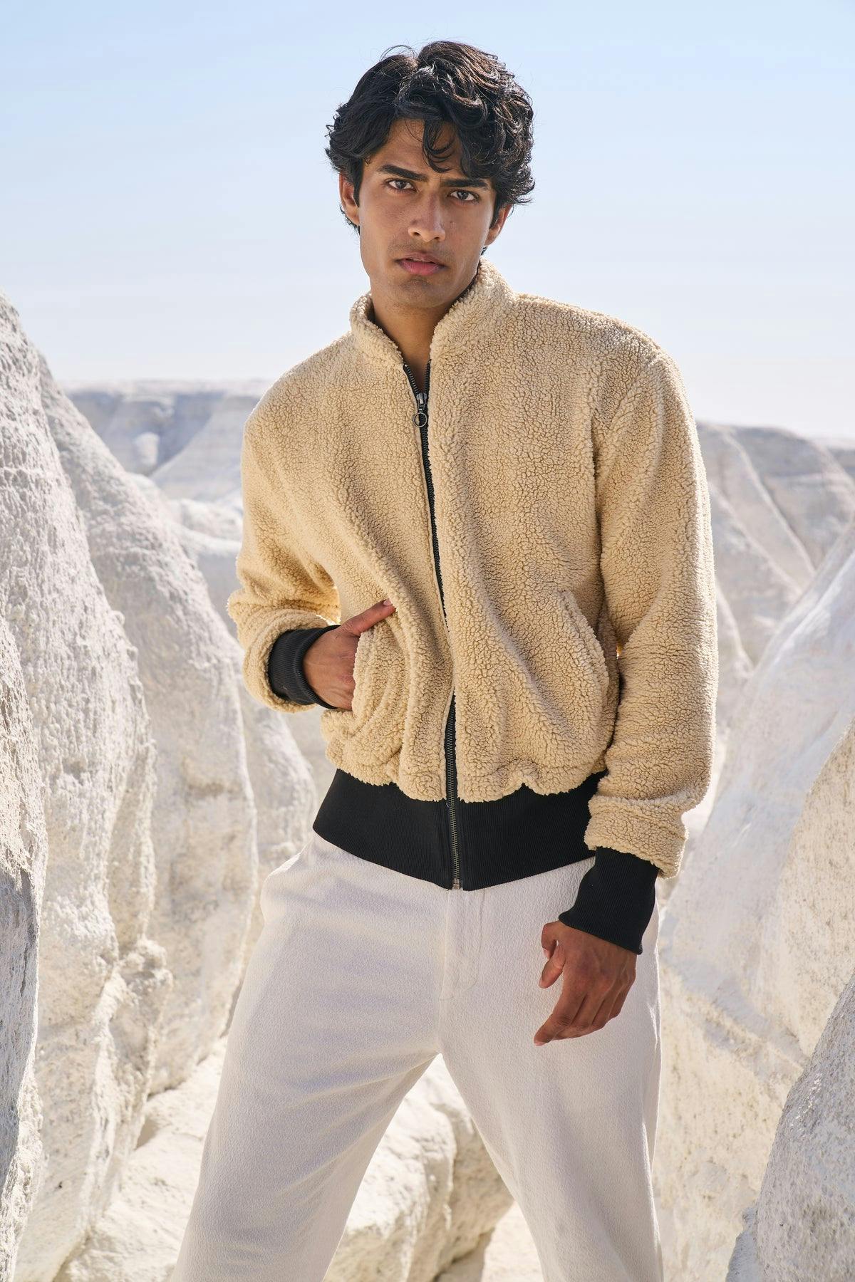 Sherpa Bomber Jacket, a product by Dash & Dot