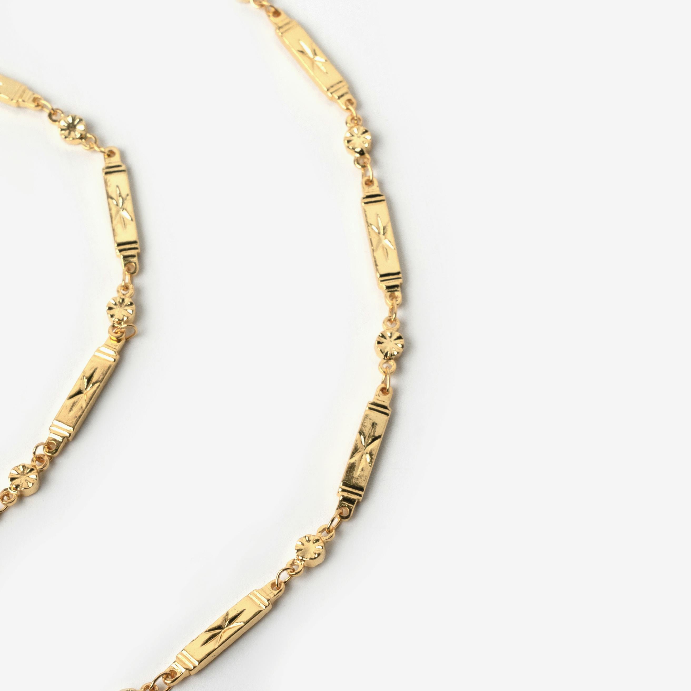 Thumbnail preview #0 for CELESTIAL LINK NECKLACE GOLD TONE 