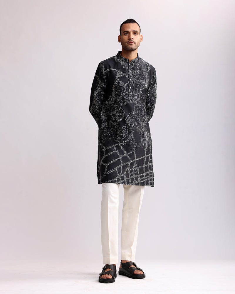 NORMANDY PRINTED KURTA, a product by Country Made