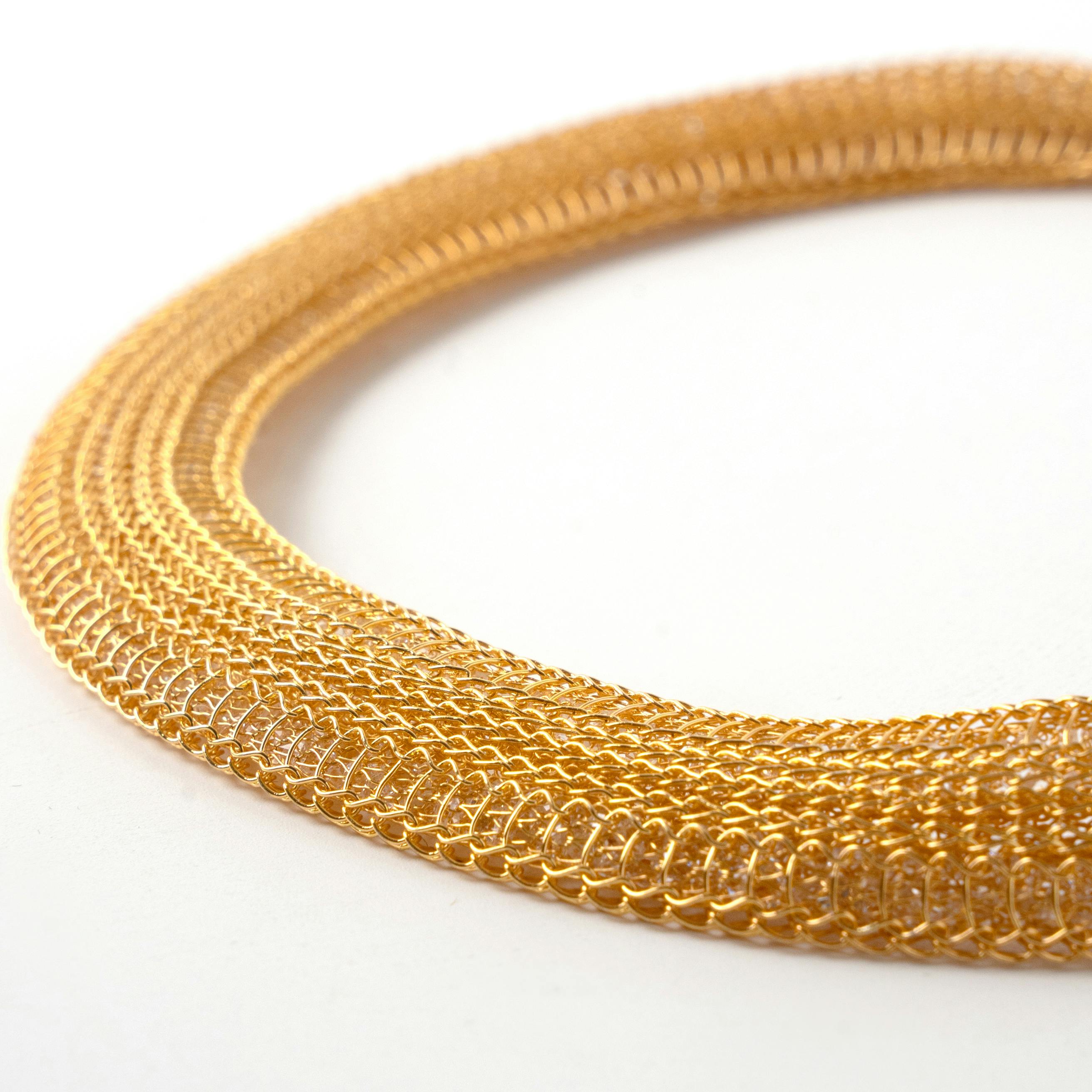Thumbnail preview #1 for TIME TO SHINE COLLAR GOLD TONE 