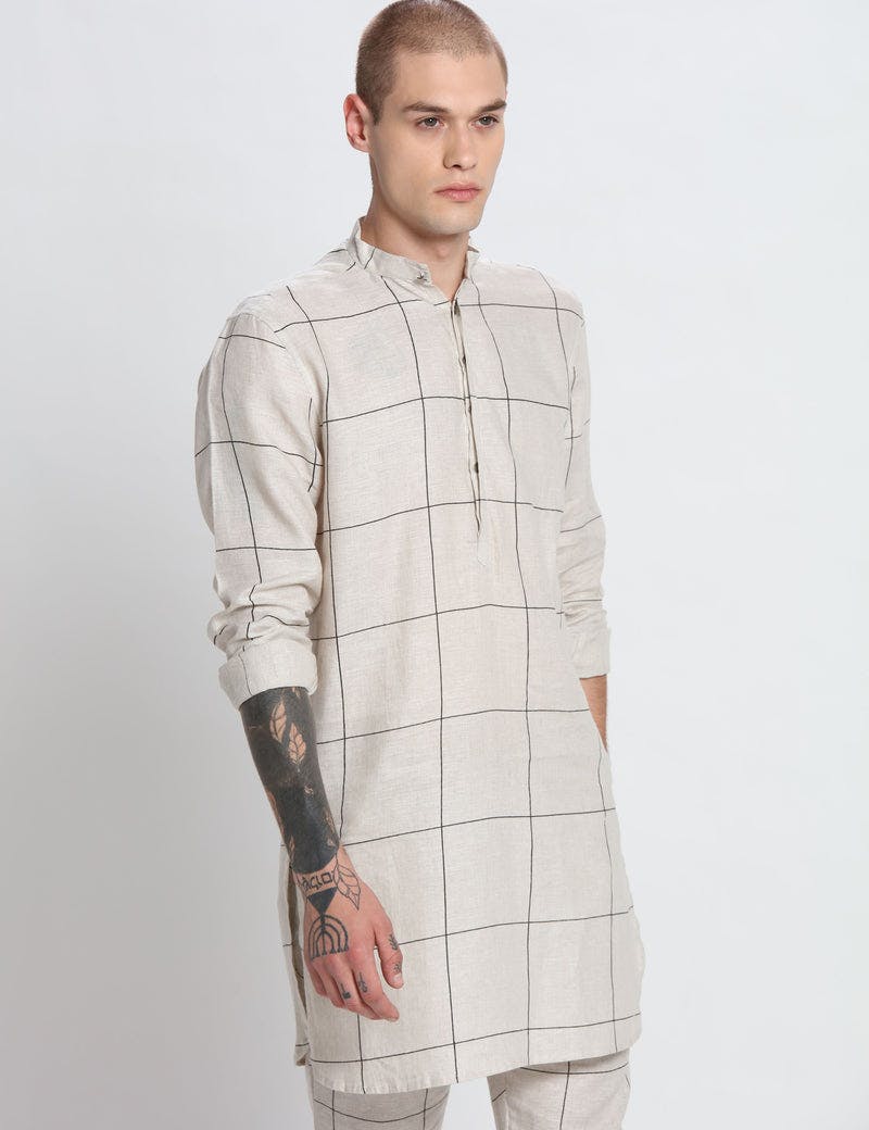 SHERWOOD KURTA - IVORY, a product by Son of a Noble
