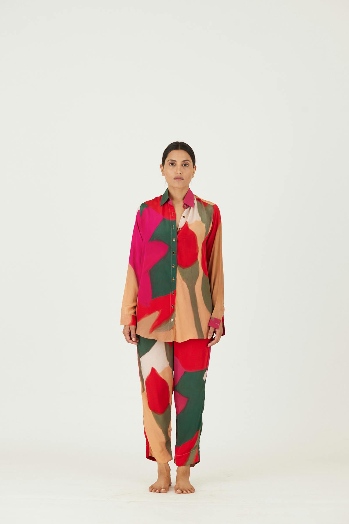 Primary image of LEI LANI RED CO-ORD, a product by Yam India