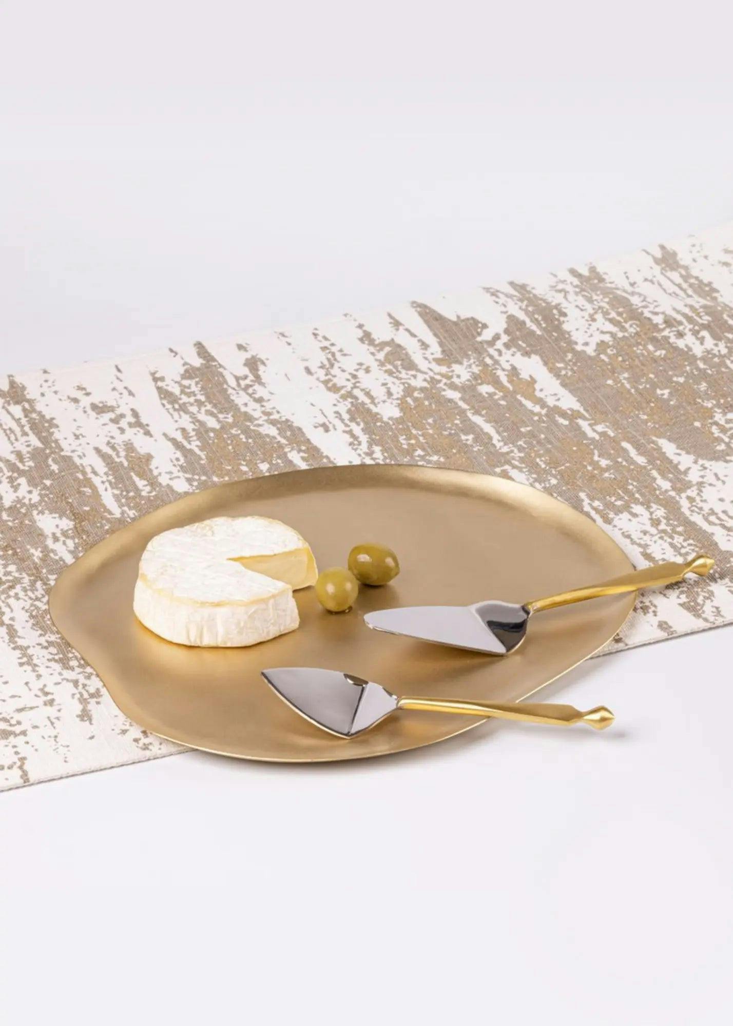 Primary image of Haifa Brass Platter, a product by Gado Living