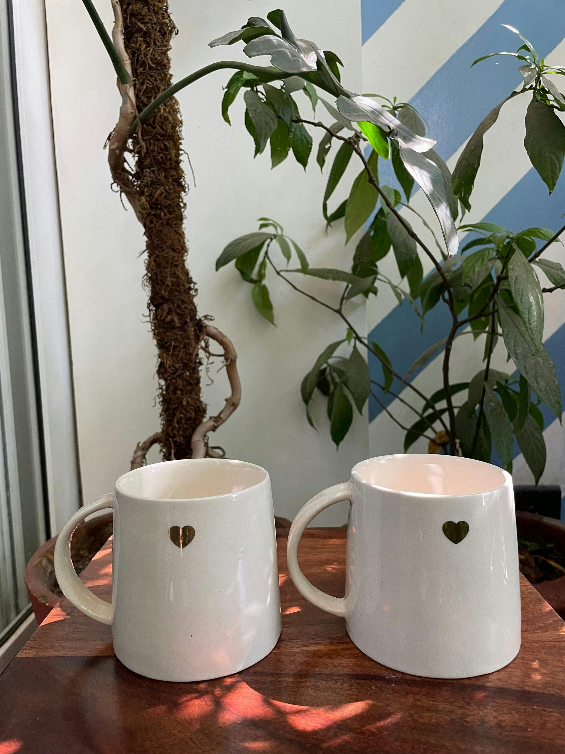 Heart Me Gilt Mug - Set of 2, a product by Oh Yay project