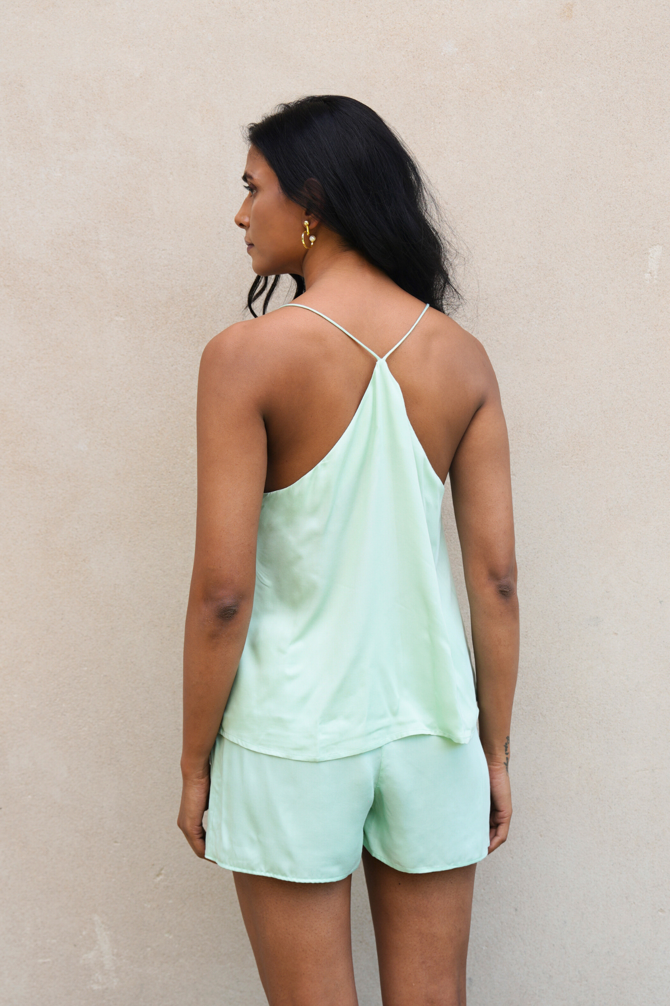 Thumbnail preview #1 for Sage Green Camisole set
