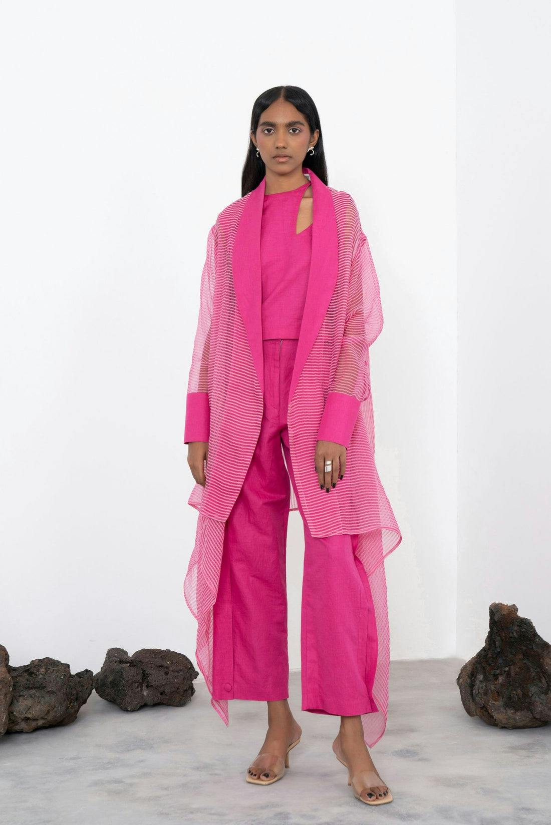 Hot Pink Co-ord Set, a product by Corpora Studio