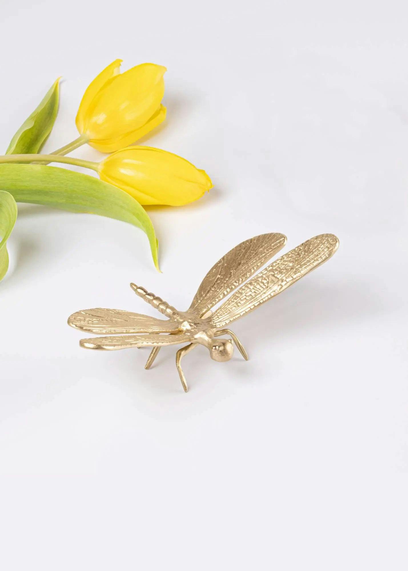 Decorative Brass Dragonfly, a product by Gado Living