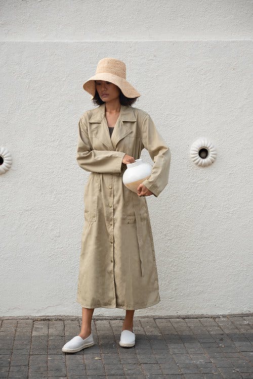 Thumbnail preview #6 for Summer Trench Coat