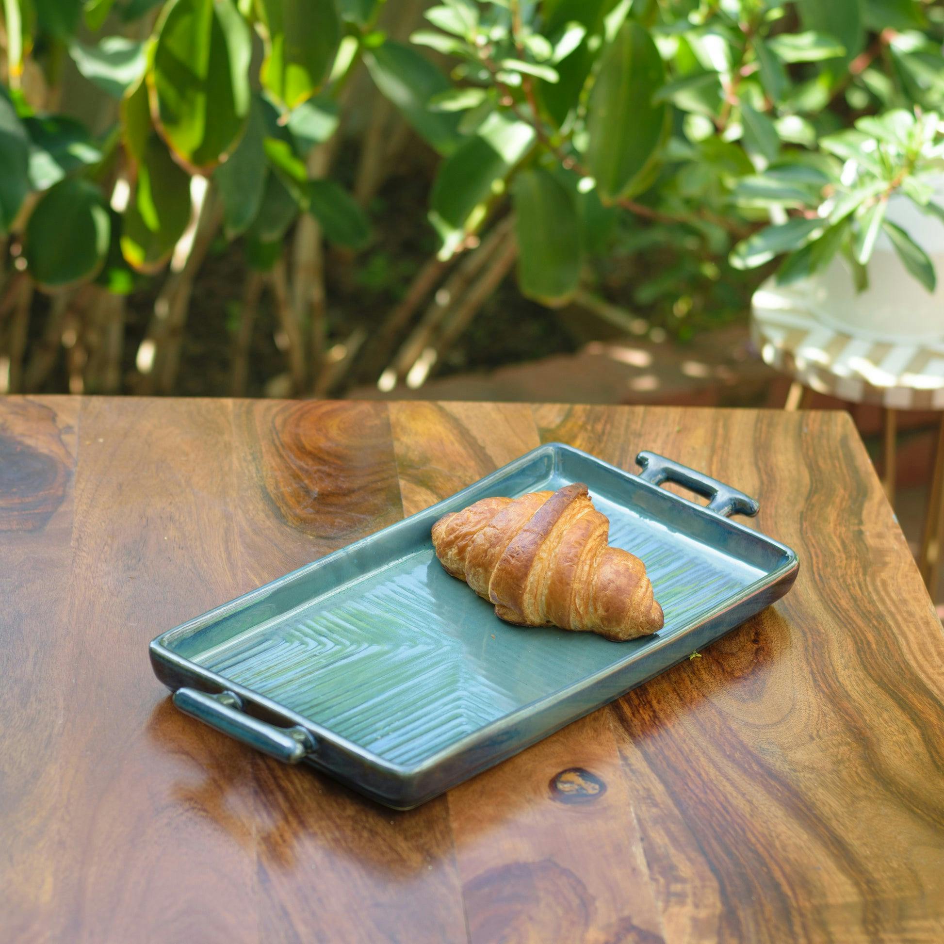 Star Serving Platter/Tray Green, a product by Oh Yay project
