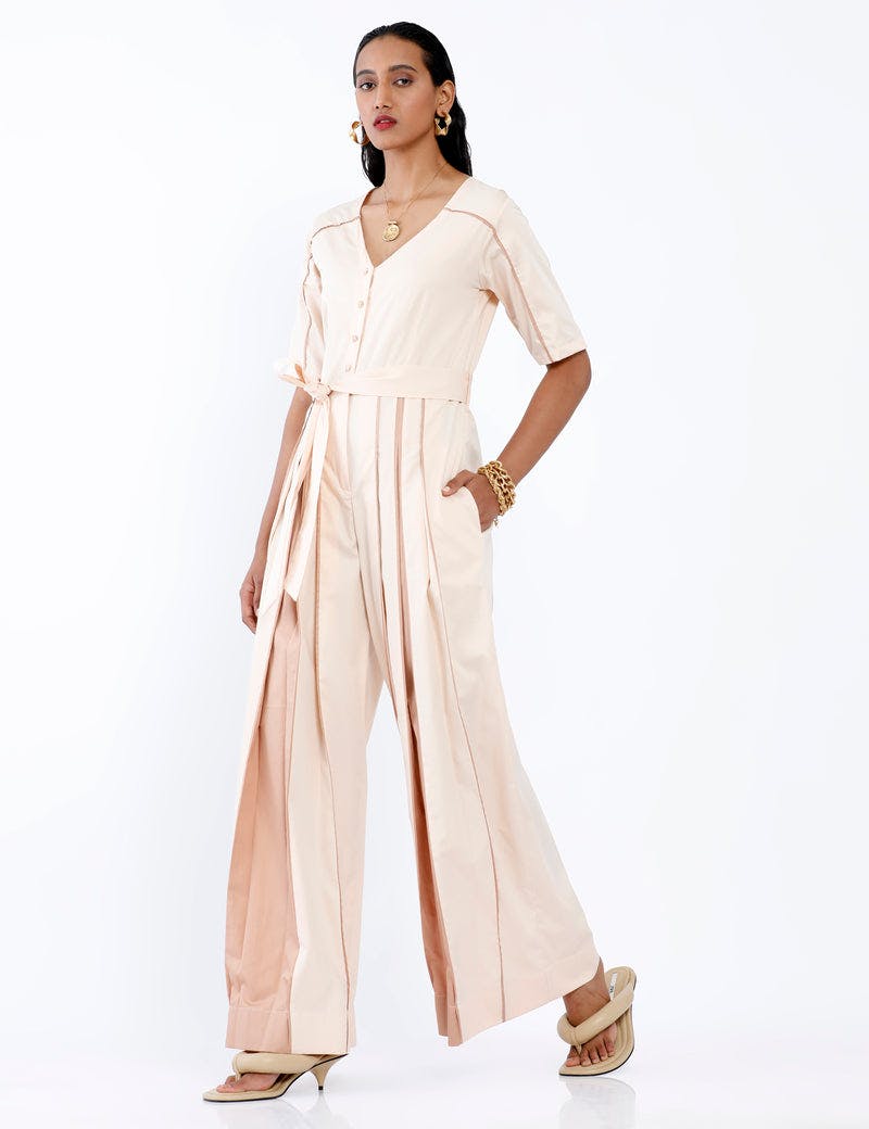 MISHA JUMPSUIT - PEACH, a product by Son of a Noble