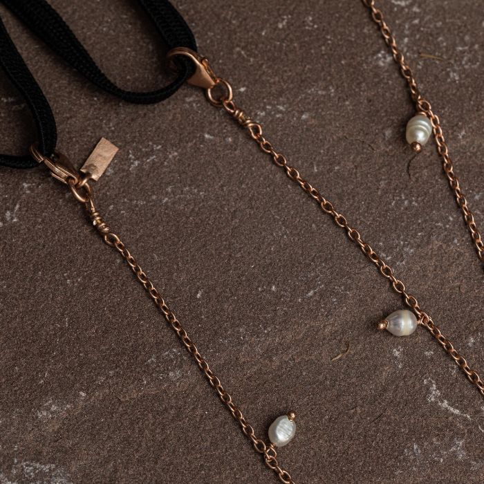 Thumbnail preview #1 for Single Pearl Multifunctional Chain