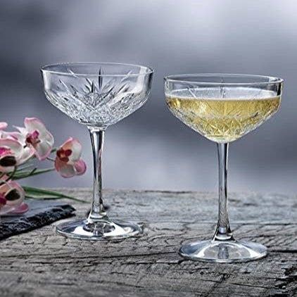 Timeless Champagne Coupe 255 ml - Pack of 6, a product by The Table Company