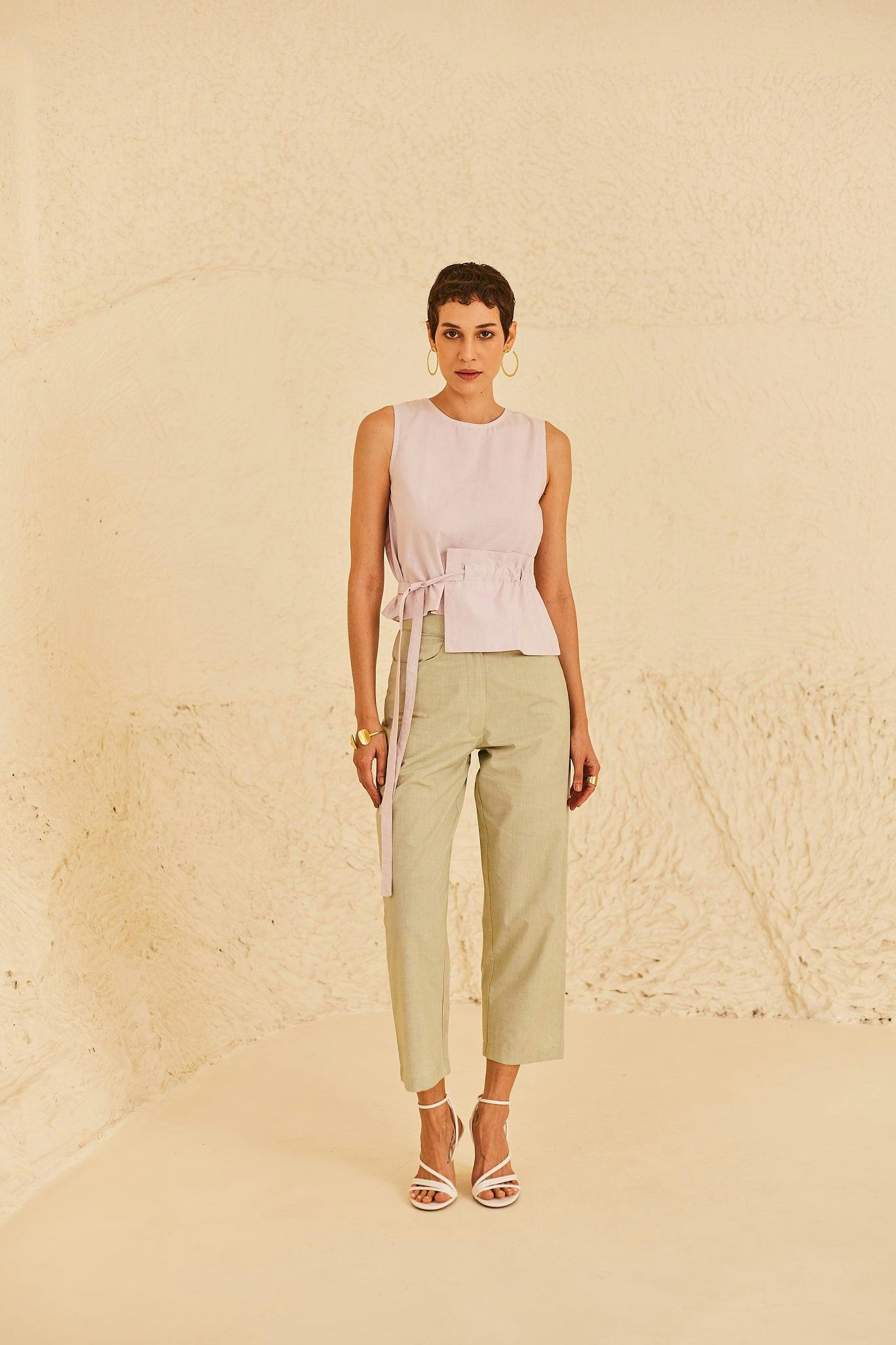 Skye Culotte Trousers, a product by Sage By Mala