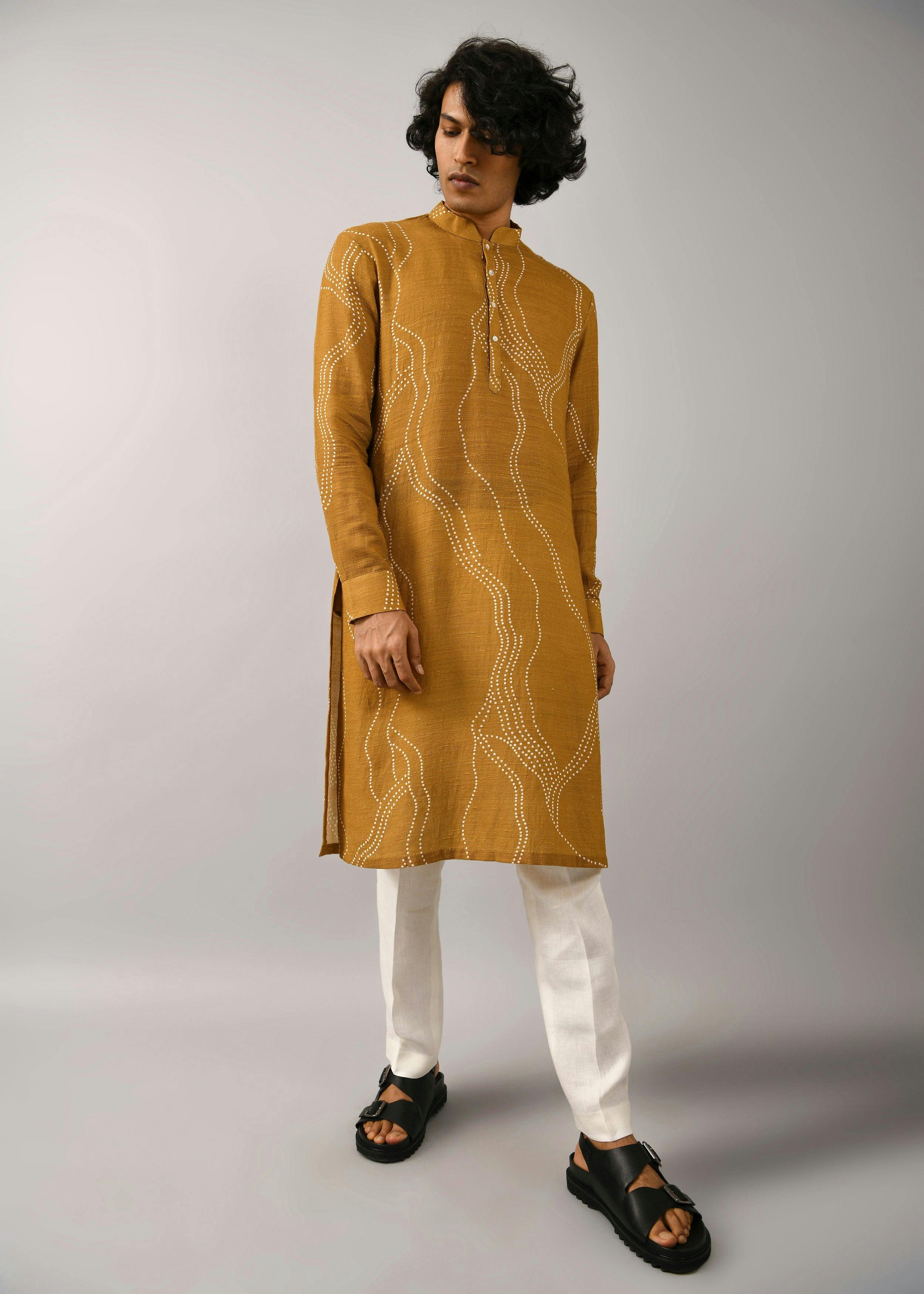 Constellation Printed Kurta, a product by Country Made