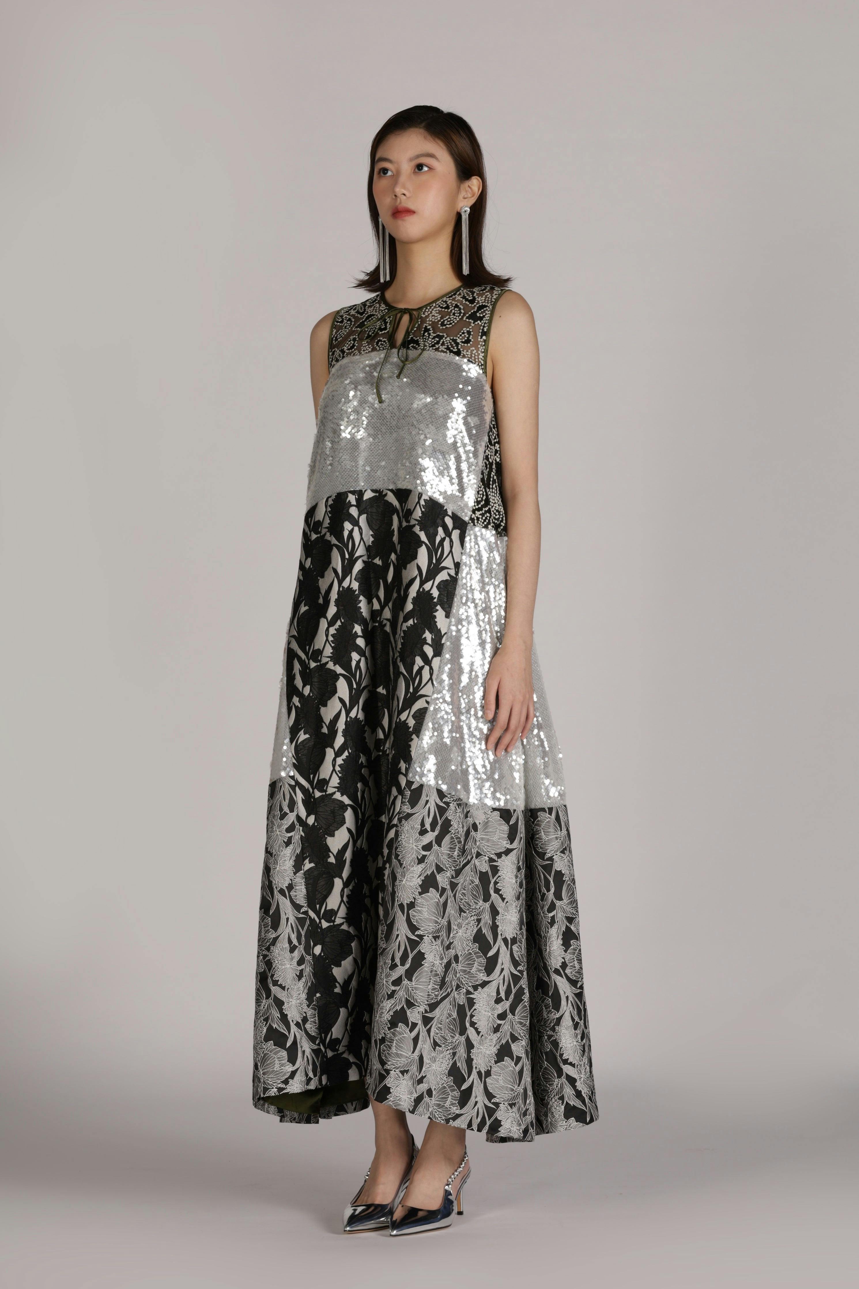 Patchwork Sequin Dress, a product by SZMAN