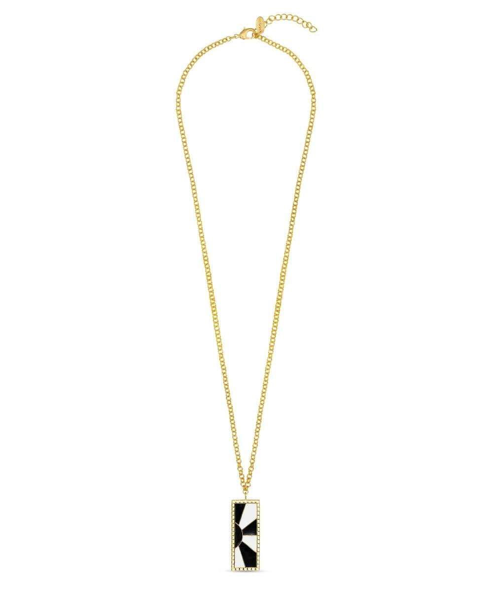 Ray Long Black Necklace, a product by MNSH