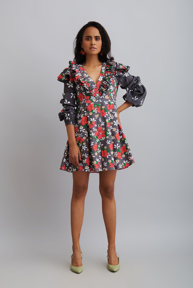 Printed Candy Dress - SHELL YEAH, a product by Nautanky