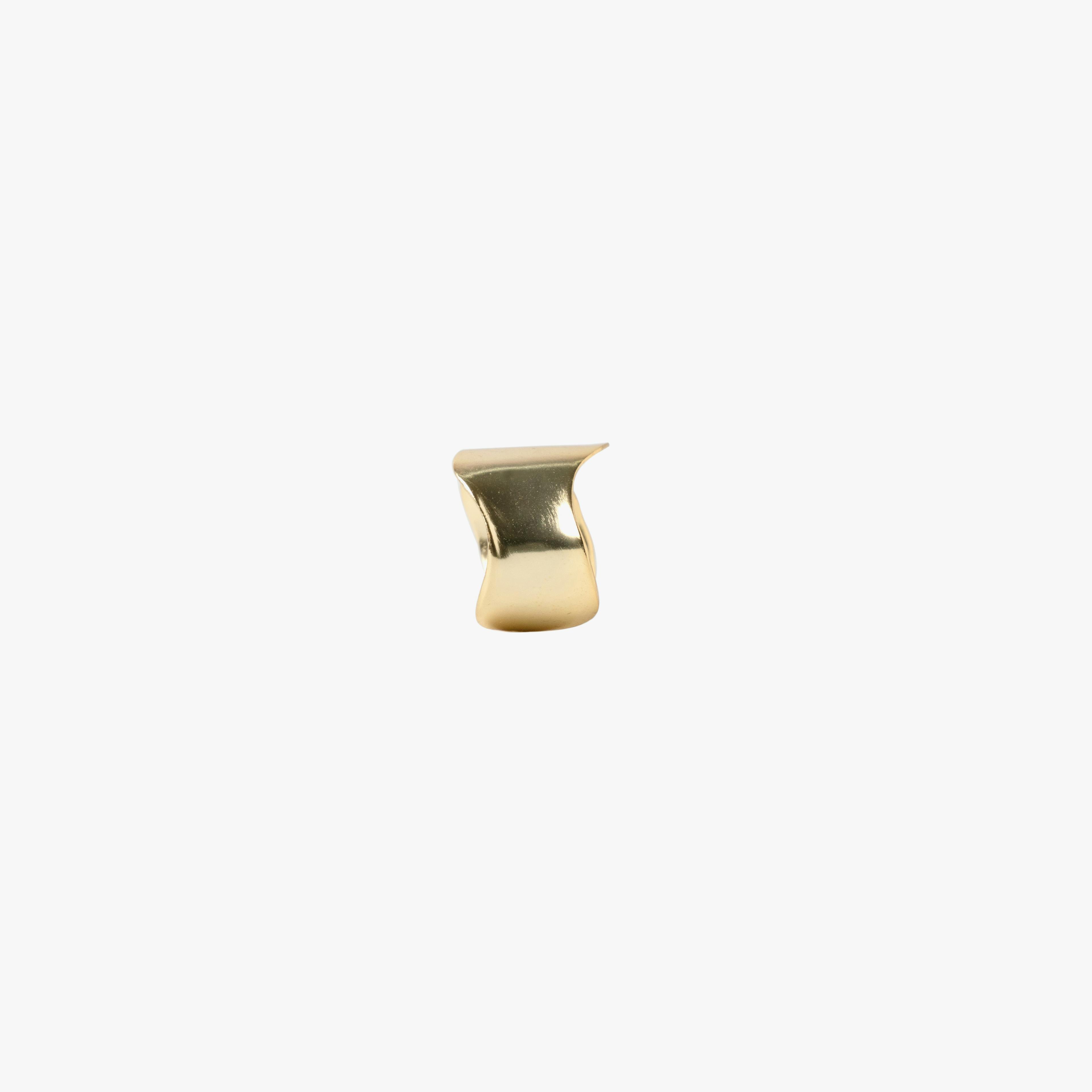 Thumbnail preview #1 for MINI ROLLER COASTER RING GOLD TONE 